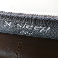 ニトリ　ダブルベッド　フロアタイプ　Nスリープハード【愛品倶楽部柏店】 