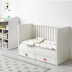 IKEA ベビーベッド　幼児ベッド
