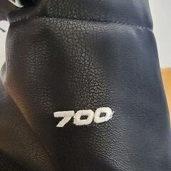 値下げ！本日18時で取消します。新品タグ付　Supreme シュプリーム THE NORTH FACE ノースフェイス レザー ヌプシ ダウンジャケット Leather Nuptse Jacket 17AW ブラック XL