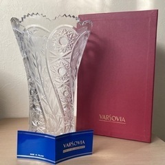 VARSOVIA（バルソビア）　クリスタル　花瓶　