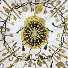 【HERMES】エルメス/カレ９０/スカーフ/LESCLES [03-252]