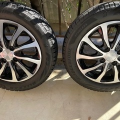 値下げしました！スタッドレスタイヤ 4本セット 155/65R14 ホイル付き