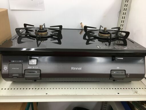 リンナイ　KG64-2HS　都市ガス　コンロ　21年　中古品