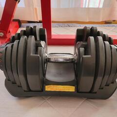 ダンベル　可変式　４０ｋｇ　合計８０ｋｇ