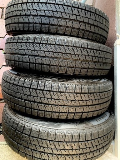 お話中【最終値下げ！！】ホイール付き18年製VRX2 155/80R13