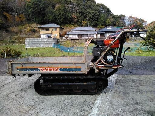 運搬車　手動ダンプ！！　実働！！　ヤンマー！　OHVガソリンエンジン！！