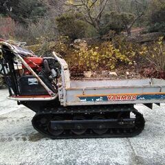 運搬車　手動ダンプ！！　実働！！　ヤンマー！　OHVガソリンエンジン！！
