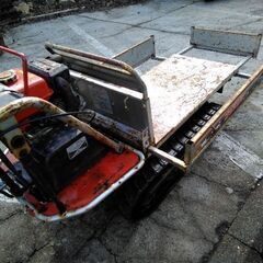 運搬車　手動ダンプ！！　実働！！　ヤンマー！　OHVガソリンエンジン！！