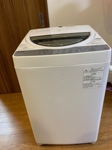 東芝　洗濯機6kg 安く売ります。