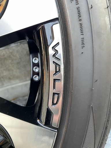 WALD ジャレット JC11-C ハイラックス プラド 265/40R22