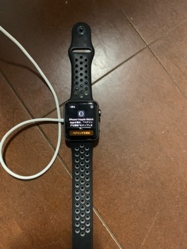 中古；Apple Watch Series2　42MM　NIKE　GPS　セラミックブラック/アルミニウムケースの画像