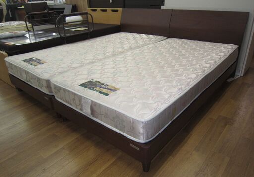 R092  高級 Granz＆Francebed シングルベッド 幅98cm 美品