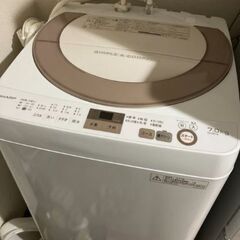 シャープ全自動洗濯機7Kg