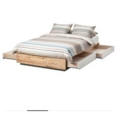 IKEA ベッド　セミダブル　