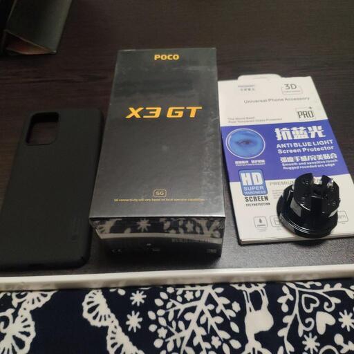 新品未使用 POCO X3 GT 安くゲームのできるスマホです！