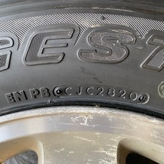 ジムニーJB23夏用タイヤ ブリヂストン175/80R16
