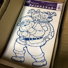 クリスマス ウインドウ ステッカー 大量！