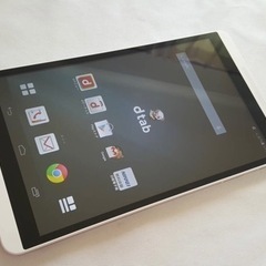 Android タブレットdocomo d-01G(シルバー)