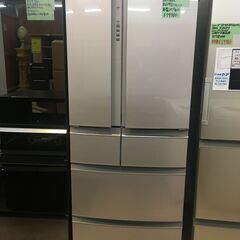 ▲三菱　冷蔵庫　MR-RX46A-F1 461L 6ドア　2017年製 MITSUBISHI 2017年製 461L 6ドア 冷蔵庫 MR-RX46A-F1 0501-20