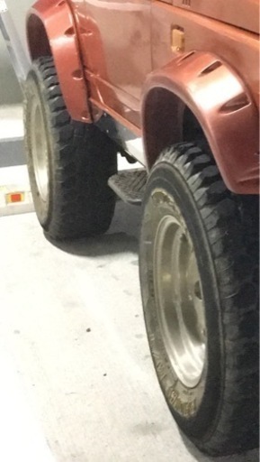 希少ジムニー用 本物ミッキートンプソンタイヤホイール 値下げしかも