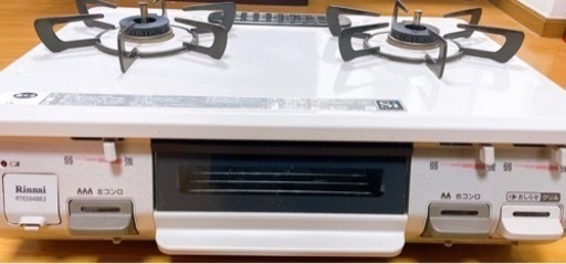 E641★　リンナイガスコンロ 都市ガス　RTE640BK2R 2019年製 2019年製 Rinnai リンナイ ガスコンロ 都市ガス E641☆ リンナイ