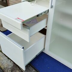 ニトリ製 現行販売商品 キッチンカウンター 幅90cm ホワイトカウンター