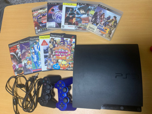 値引き★PS3 プレステーション3★コントローラー2個\u0026ソフト10本
