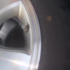 265/65R17 プラド スタッドレス 純正ホイール 4本 BS DM-V2 タイヤ2017年