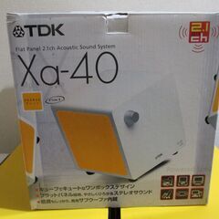 キューブ型スピーカー　TDK　中古品　ありがとうございました。