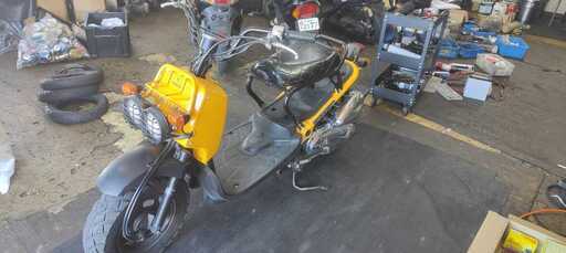 ホンダ ズーマー メッキカスタム キャブ車 黄色 イエロー