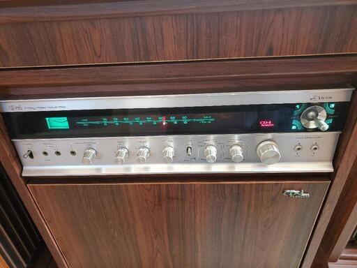 ビクターVictor CD-4 system 家具調ステレオ レコードプレーヤー