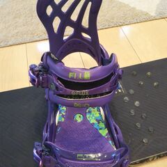 スノーボード　セット　ＲＩＤＥ　ＳＯＣＩＥＴＹ　ＵＬ　１５４　ＦＬＵＸ