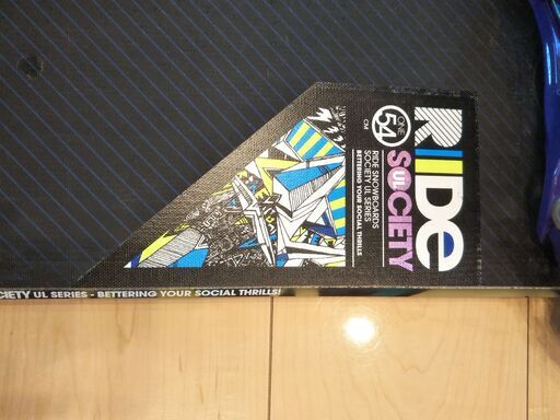 スノーボード セット RIDE SOCIETY UL 154 FLUX