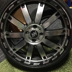 取引中‼️最終値下げしました。軽用165.35.18ホイール4本セット売ります