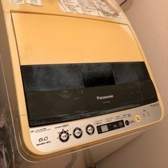 洗濯機　パナソニック（12月23日　引き渡し希望）買い手決まりました