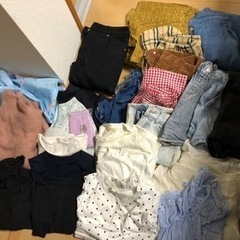 【中古】女の子服　セット　S・150サイズ