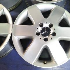 ベンツ純正【富山】Ｖクラス純正 17インチ ET56 +56 PCD112 メルセデス ベンツ Ｖクラス Mクラス Rクラス MLクラス 中古 4本