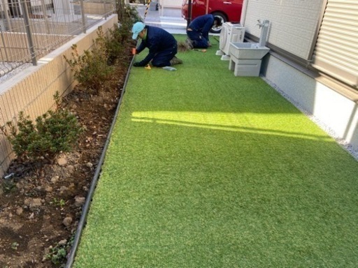 一年を通して緑のお庭を人工芝張り店ツチヤガーデンホーム所沢市埼玉県内 ツチヤガーデンホーム 西所沢の剪定 造園の無料広告 無料掲載の掲示板 ジモティー