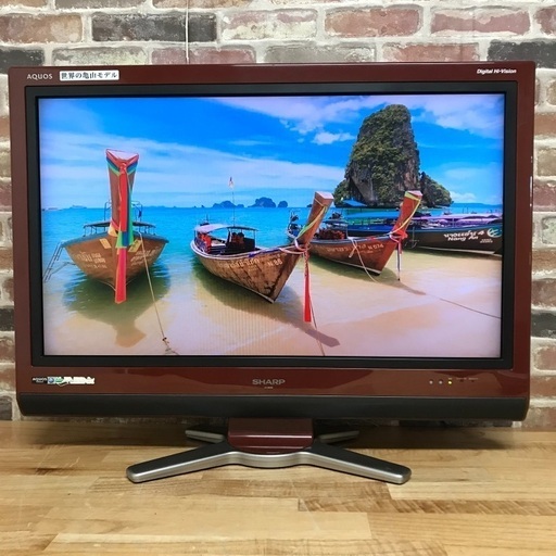 即日受渡❣️希少ワインパネルSHARPアクオス32型お子様のゲーム用や映画鑑賞に❗️4000円❗️