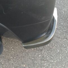 CT9A ランエボ カーボンリアアンダースポイラー