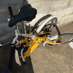 【ネット決済】折りたたみ自転車　ジャンク品