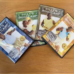ビリーズ・ブート・キャンプ　DVD4本セット　譲ります