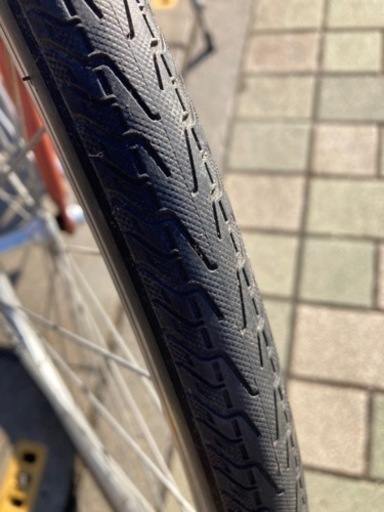 ＴＯKYO BIKE クロスバイク　２６　８段ギア　ブラウンSサイズ47 154センチから