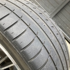 ラストです❗️6月まで19インチアルミタイヤ4本セット❗️