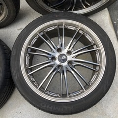 ラストです❗️6月まで19インチアルミタイヤ4本セット❗️