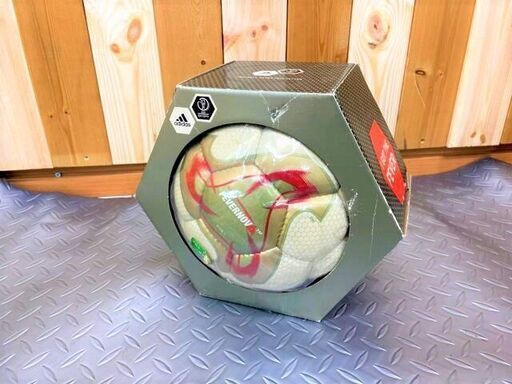 【長期保管未使用品】アディダス 2002 FIFA ワールドカップ 公式サッカーボール AS5500　５号　サッカーボール　日韓　高校生、大学生一般