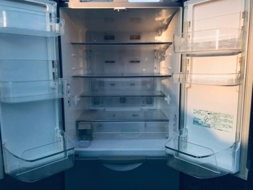 ①‼️416L‼️653番 日立✨ノンフロン冷凍冷蔵庫✨R-SF42SPAM‼️