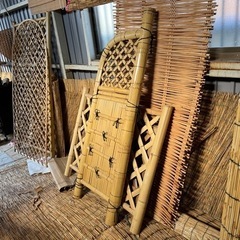 竹製垣根