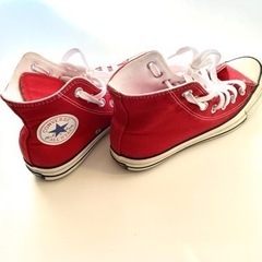 converse REDハイカット23.5