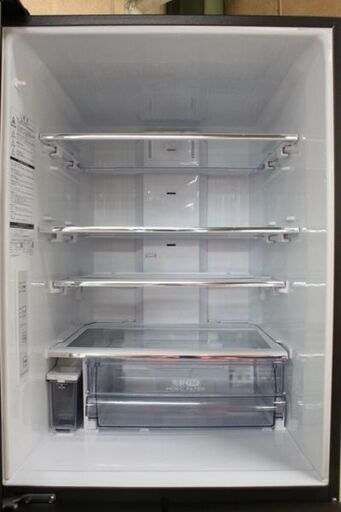 アクア 5ドア冷凍冷蔵庫 自動製氷 415L AQR-SV42HL(T) グロスブラウン